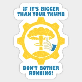 Fallout Nuclear Explosion Sticker